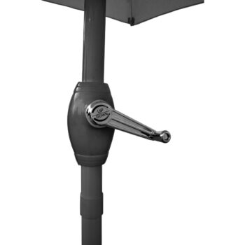 Happy Green Slunečník s kličkou 230 cm ANTHRACITE