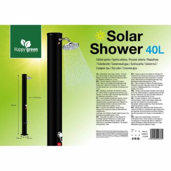 Happy Green Solárna sprcha, 40 l