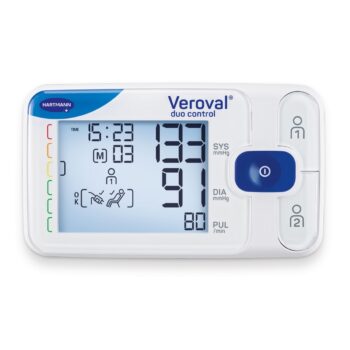 Hartmann Veroval Tlakomer Duo Control Connect, darčekové balenie