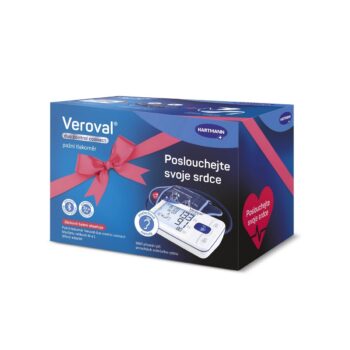 Hartmann Veroval Tlakomer Duo Control Connect, darčekové balenie