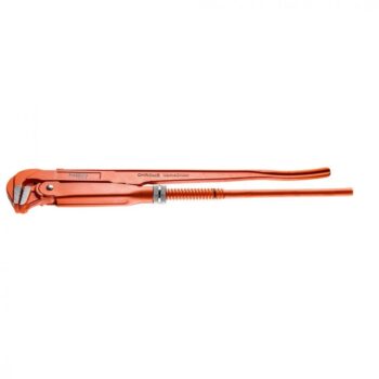 Kľúč typ 90 NEO (ref. 02-131) 425 mm , otvor čeľustí 55 mm/1,5". Vyrobený v súlade s DIN5234. Kovaný z vysoko kvalitnej chróm-vanádiovej ocele, s brúsenými a leštenými čeľusťami. Protišmyková rukoväť. dobre padne do ruky a uľahčuje pevný úchop. Kvalitu náradia potvrdzuje certifikát TÜV a 25-ročná záruka výrobcu Značka NEO spĺňa očakávania profesionálov.