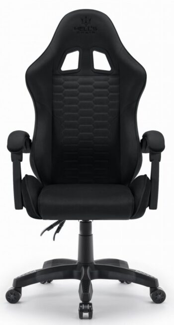 Herné kreslo HC-1000 Black látkové