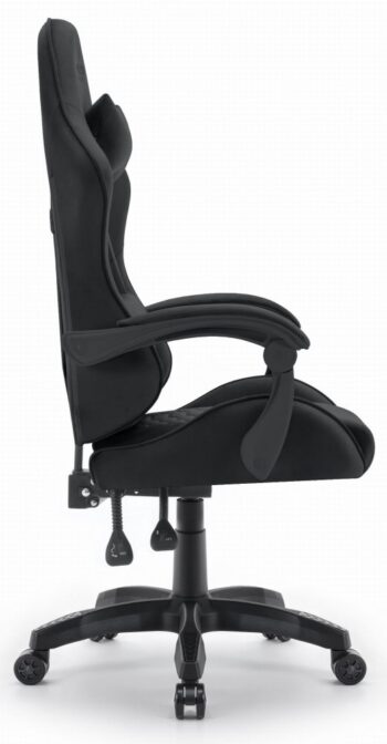 Herné kreslo HC-1000 Black látkové