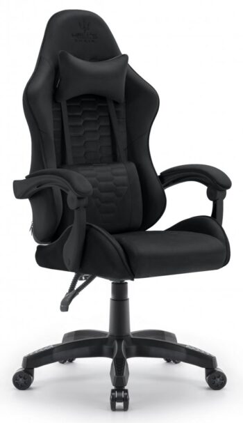 Herné kreslo HC-1000 Black látkové