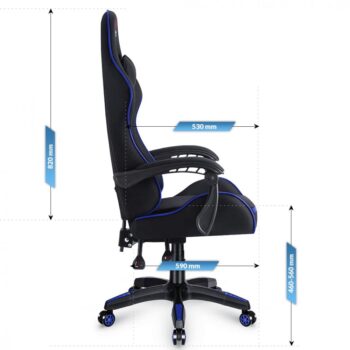 Herné kreslo HC-1008 Mesh Blue