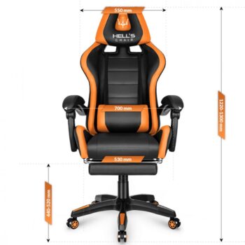 Herné kreslo HC-1039 Orange