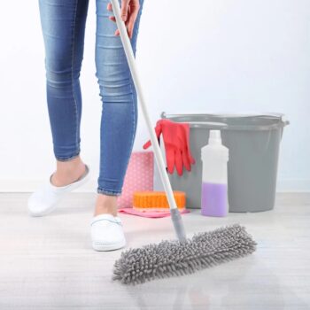 Hlava na mop UH+PES návlek CLEAN SYSTEM k 711521-2 obostranný