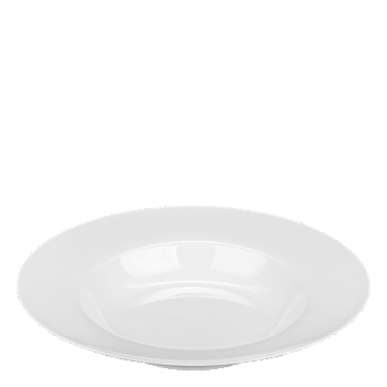 Set porcelánových hlbokých tanierov z línie Basic. Univerzálny vzhľad bieleho porcelánu ladí s každým interiérom. Je vhodný do umývačky riadu aj mikrovlnnej rúry.