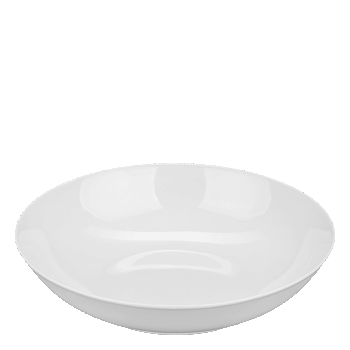 Set porcelánových hlbokých tanierov z línie Basic. Tvar taniera je "coupe", čo je moderný tvar misky. Univerzálny vzhľad bieleho porcelánu ladí s každým interiérom. Je vhodný do umývačky riadu aj mikrovlnnej rúry.