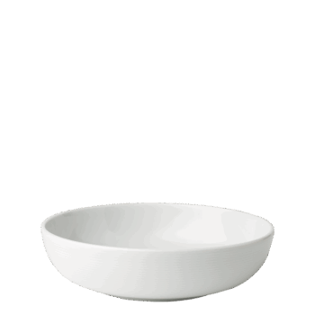 Hlboký U-Coupe tanier – Basic Chic Relief Lunasol je navrhnutý tak, aby poslúžil aj ako praktická miska. Jemný reliéf letokruhov mu dodáva elegantný vzhľad, zatiaľ čo univerzálny tvar je ideálny na servírovanie polievok, šalátov, cestovín či jedál s omáčkou. Vďaka nadčasovému dizajnu skvele doplní každý stôl.
