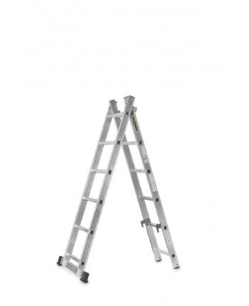Hliníkové lešenie 2x6 / rebrík 33 x 114 cm