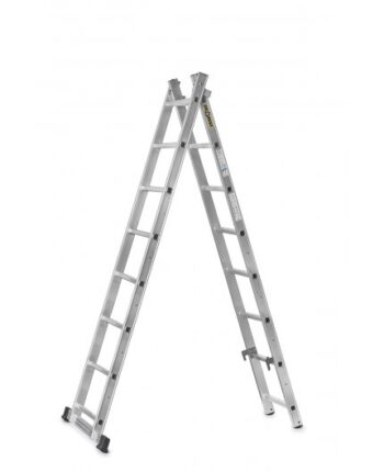 Hliníkové lešenie 2x8 / rebrík 33 x 114 cm