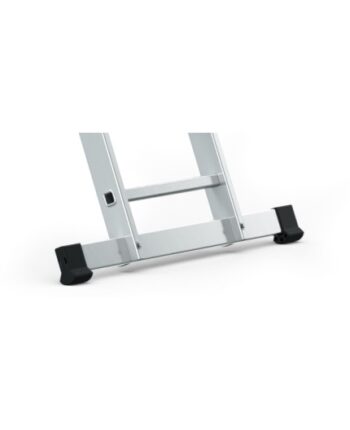 Hliníkový jednodielny oporný rebrík, 15 priečok a nosnosť 150 kg