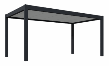 Hliníkový prístrešok na auto 530 × 300 cm