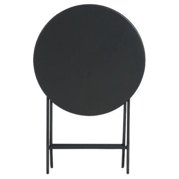 Hliníkový skladací stôl SUNNY ø 60 cm (antracit)