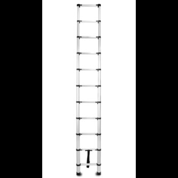 Hliníkový teleskopický rebrík 11-stupňový 125 kg