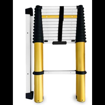 Hliníkový teleskopický rebrík 13-stupňový 150 kg