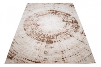 Hnedý koberec v glamour štýle Šírka: 120 cm | Dĺžka: 170 cm