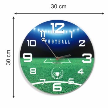 Hodiny na stenu FUTBAL
