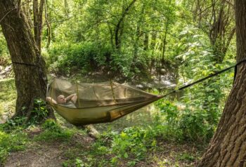 Hojdacia sieť s moskytiérou 330 x 140 cm 63-123 NEO TOOL