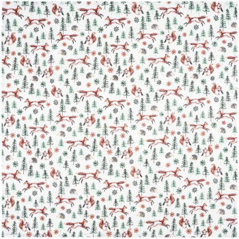 Home Elements Obrus Líšky, 90 x 90 cm, 90 x 90 cm
