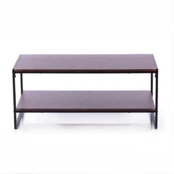 Homede Konferenčný stolík Coxe tmavohnedá, 105 x 53 x 45 cm