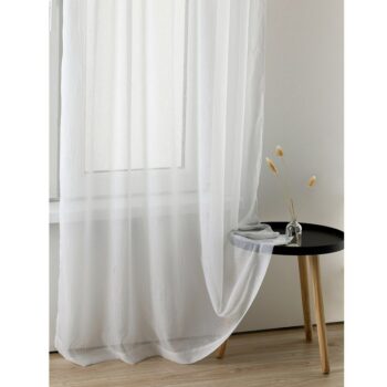 Homede Záclona Kresz Wave Tape, biela, 280 x 140 cm