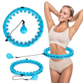 Hula hoop s masérom a prídavným závažím