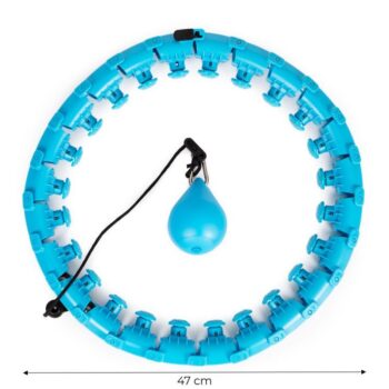 Hula hoop s masérom a prídavným závažím