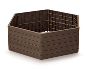 Plastový vyvýšený záhon IBWH v hnedom prevedení je ideálnym riešením pre vašu záhradu. Tento produkt od renomovanej značky NABBI je navrhnutý s moderným vzhľadom, ktorý sa hodí do každej záhrady. Vyvýšený záhon je vyrobený z kvalitného plastu, čo mu dodáva dlhú životnosť a odolnosť voči…