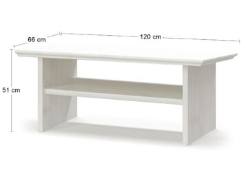Jednoduchý štýl a eleganciu konferenčného stolíka IGINS CT si ihneď zamilujete. Získa si Vás najmä súhrou farieb a ozdobným okrajom vrchnej dosky stola. Farebné prevedenie sosna Andersen je krásne, elegantné, pôsobí čisto a upokojujúco a na nábytku vytvára krásny harmonický celok. Okrem…