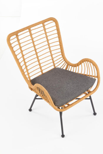 Čo viac si priať ako prísť domov z práce a dopriať si pohodlie a dokonalý relax doma na záhrade či terase. Moderné kreslo IKARO sa bude krásne vynímať práve v tej Vašej záhrade, na terase či v interiéri. Vyrobené je z umelého ratanu v krásnom prírodnom prevedení. Umelý ratan je odolný voči…