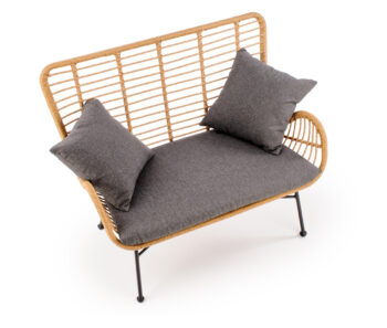 Čo viac si priať ako prísť domov z práce a dopriať si pohodlie a dokonalý relax doma na záhrade či terase. Moderná záhradná dvojsedačka IKARO XL sa bude krásne vynímať práve v tej Vašej záhrade, na terase či balkóne. Vyrobená je z umelého ratanu v krásnom prírodnom prevedení. Umelý ratan je odolný…