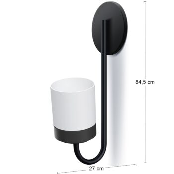 Kvetináč na stenu IKBH800 je moderný a štýlový doplnok do vášho interiéru. S jeho svetlou bielou farbou a čiernymi detailmi prinesie do vašej domácnosti eleganciu a sofistikovanosť. Tento kvetináč je vyrobený z kvalitného kovu s plastovými prvkami, čo zaručuje jeho dlhú životnosť a odolnosť.…