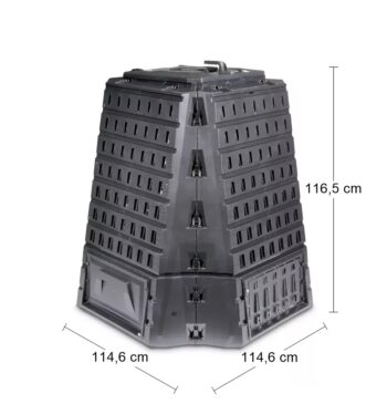 Zefektívnite recyklovanie bioodpadu z domácnosti, či už ste väčší či menší záhradný pestovateľ so záhradným kompostérom IKBI900C 900 l. Kvalitný kompostér by nemal chýbať na žiadnej dobrej záhrade. Recyklovanie nie je náročné ani nijak extra namáhavé a získate tým kvalitný kompost, ktorým oživíte…