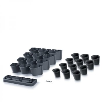 Kvety či bylinky potrebujú pre správny rast ideálne podmienky, v podobe vhodného priestoru, svetla a dostatku závlahy. Plastový vertikálny kvetináč IO2W600S sa postará o to, aby boli rastlinky dostatočne zavlažované a vystavené teplým slnečným lúčom. Kvetináč je vyrobený v prevedení antracit,…