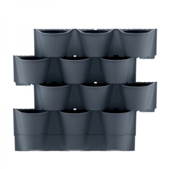 Kvety či bylinky potrebujú pre správny rast ideálne podmienky, v podobe vhodného priestoru, svetla a dostatku závlahy. Plastový vertikálny kvetináč IO2W600W sa postará o to, aby boli rastlinky dostatočne zavlažované a vystavené teplým slnečným lúčom. Kvetináč je vyrobený v prevedení antracit,…