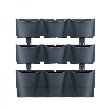 Kvety či bylinky potrebujú pre správny rast ideálne podmienky, v podobe vhodného priestoru, svetla a dostatku závlahy. Plastový vertikálny kvetináč IO2W600W sa postará o to, aby boli rastlinky dostatočne zavlažované a vystavené teplým slnečným lúčom. Kvetináč je vyrobený v prevedení antracit,…