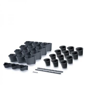 Kvety či bylinky potrebujú pre správny rast ideálne podmienky, v podobe vhodného priestoru, svetla a dostatku závlahy. Plastový vertikálny kvetináč IO2W600W sa postará o to, aby boli rastlinky dostatočne zavlažované a vystavené teplým slnečným lúčom. Kvetináč je vyrobený v prevedení antracit,…