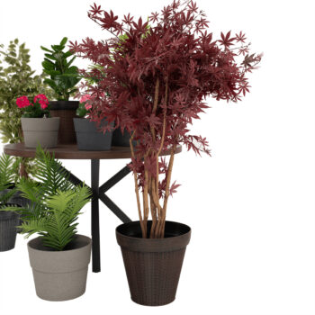 Plastový kvetináč Irom Typ 2 v elegantnej hnedej farbe je ideálnym riešením pre všetkých milovníkov rastlín, ktorí hľadajú moderný a praktický doplnok do svojho interiéru alebo exteriéru. Tento kvetináč od značky KONDELA sa vyznačuje jednoduchou montážou a je dodávaný už zmontovaný, čo vám…