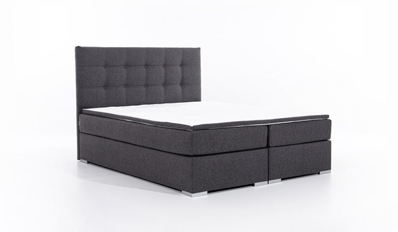 NABBI Isola 140 čalúnená manželská posteľ sivá Ak hľadáte posteľ, na ktorej chcete po náročnom dni zrelaxovať a zároveň musí spĺnať Vaše predstavy o unikátnom dizajne, práve ste ju našli. Manželská postel typu boxspring ISOLA 140 splní bezpochýb všetky Vaše požiadavky. Je to práve spánok, ktorý je najprirodzenejším spôsobom ako zregenerovať…