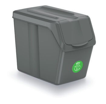 Vytrieďte odpad v domácnosti pomocou plastového odpadkového koša na triedený odpad (3 ks) ISWB20S3 20 l. Je to set troch kvalitných plastových košov a každý z nich disponuje objemom 20 litrov. Praktické veko košov zabezpečí ich stabilitu pri ukladaní na seba, vďaka čomu tiež šetríte miesto…