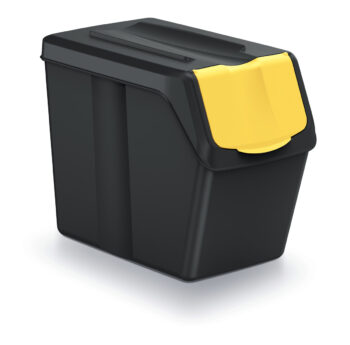 Vytrieďte odpad v domácnosti pomocou plastového odpadkového koša na triedený odpad (4 ks) ISWB20S4 20 l. Je to set štyroch kvalitných plastových košov a každý z nich disponuje objemom 20 litrov. Praktické veko košov zabezpečí ich stabilitu pri ukladaní na seba, vďaka čomu tiež šetríte miesto…