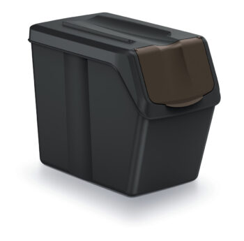 Vytrieďte odpad v domácnosti pomocou plastového odpadkového koša na triedený odpad (4 ks) ISWB20S4 20 l. Je to set štyroch kvalitných plastových košov a každý z nich disponuje objemom 20 litrov. Praktické veko košov zabezpečí ich stabilitu pri ukladaní na seba, vďaka čomu tiež šetríte miesto…