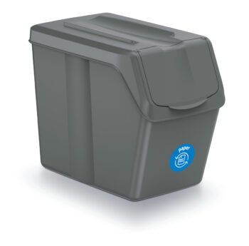 Vytrieďte odpad v domácnosti pomocou plastového odpadkového koša na triedený odpad (4 ks) ISWB20S4 20 l. Je to set štyroch kvalitných plastových košov a každý z nich disponuje objemom 20 litrov. Praktické veko košov zabezpečí ich stabilitu pri ukladaní na seba, vďaka čomu tiež šetríte miesto…