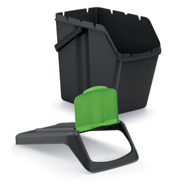Vytrieďte odpad v domácnosti pomocou plastového odpadkového koša na triedený odpad (4 ks) ISWB25S4 25 l. Je to set štyroch kvalitných plastových košov a každý z nich disponuje objemom 25 litrov. Praktické veko košov zabezpečí ich stabilitu pri ukladaní na seba, vďaka čomu tiež šetríte…