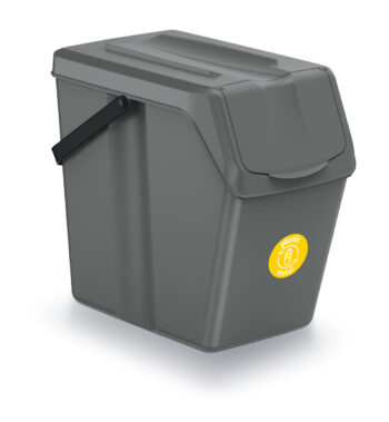 Vytrieďte odpad v domácnosti pomocou plastového odpadkového koša na triedený odpad (4 ks) ISWB25S4 25 l. Je to set štyroch kvalitných plastových košov a každý z nich disponuje objemom 25 litrov. Praktické veko košov zabezpečí ich stabilitu pri ukladaní na seba, vďaka čomu tiež šetríte…