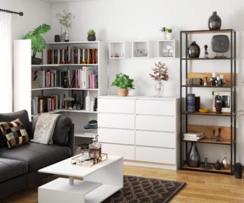 FONT70: Elegantná kombinácia čiernej a dubu Craft Predstavujeme vám FONT70 – regál, ktorý stelesňuje dokonalú kombináciu industriálneho dizajnu s teplým dubom Craft. Navrhnutý tak, aby dokonale zapadol do obývacej izby, kancelárie alebo pracovne, tento regál ponúka nielen skvelý vizuálny zážitok, ale aj funkčné riešenie pre vaše potreby skladovania. Prečo zvoliť regál FONT70?   Materiál: Odolné LTD spojené s pevným kovom zaisťuje dlhú životnosť a trvanlivosť. Rozmery: 192 x 70 x 32 cm – ideálne rozmery pre väčšinu priestorov. Farba: Príťažlivá kombinácia čiernej a dubu Craft dodáva výnimočný vzhľad. Vybavenie: So 6 policami a možnosťou rozšírenia môžete mať všetko pod kontrolou. Štýl: Loftový a industriálny dizajn prináša do vášho interiéru moderný dotyk.  < p>Regál FONT70 nie je len o dizajne. Jeho funkčnosť a kvalitné spracovanie z neho robia nevyhnutný kus nábytku pre každý moderný interiér. Objednajte si svoj exkluzívny kúsok ešte dnes!