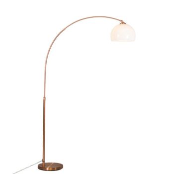 Inteligentná oblúková lampa medená vrátane A60 Wifi - Arc Basic