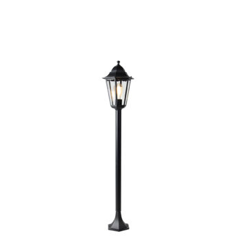 Inteligentná stojaca vonkajšia lampa čierna 120 cm vrátane Wifi ST64 - New Orleans